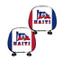 Haiti Flag Headrest Cover Headrest Cover Haiti